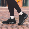 Womens Walking Shoes Sock Casual Ladies Fashion Sneakers Comfortable Slip On Air Cushion Platform - Image 2
